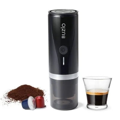 Buzio Portable Espresso Coffee Maker - Black